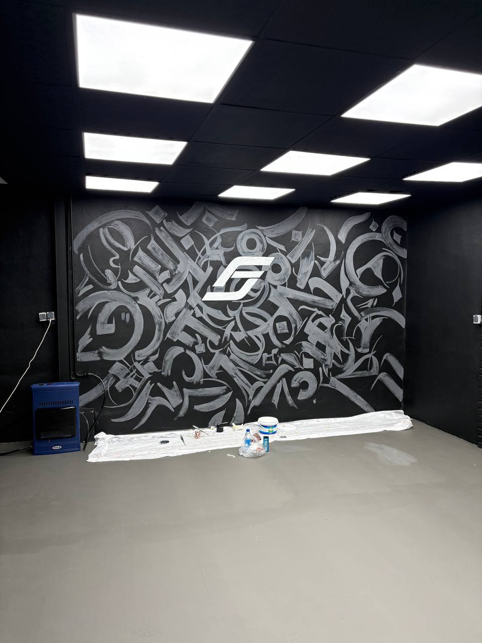 نقاشی دیواری برای دیتیلینگ👨‍🎨🏁🚙